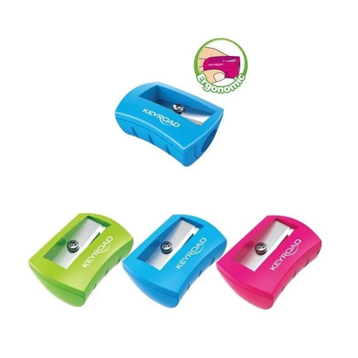 Taille Crayon Keyroad 1 Trou Ergonomique