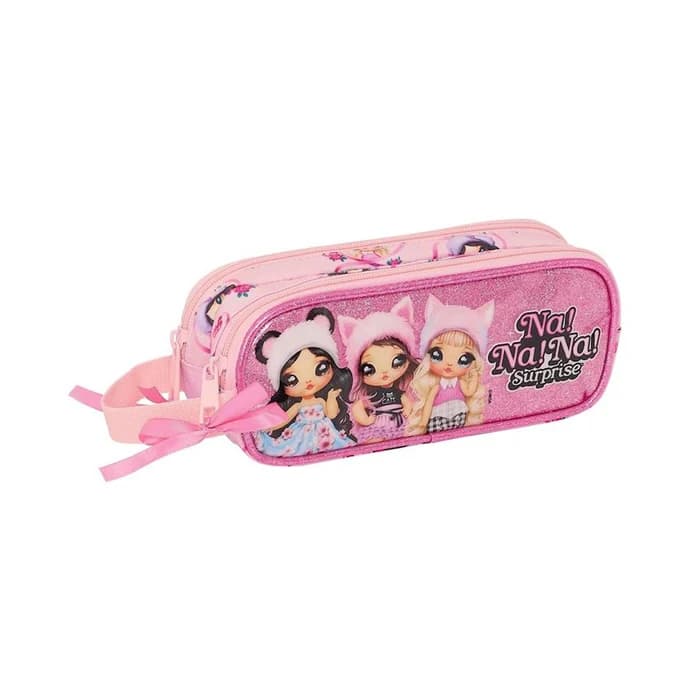Trousse Safta Na! Na! Na! Surprise — 2 Compartiments Pailletée