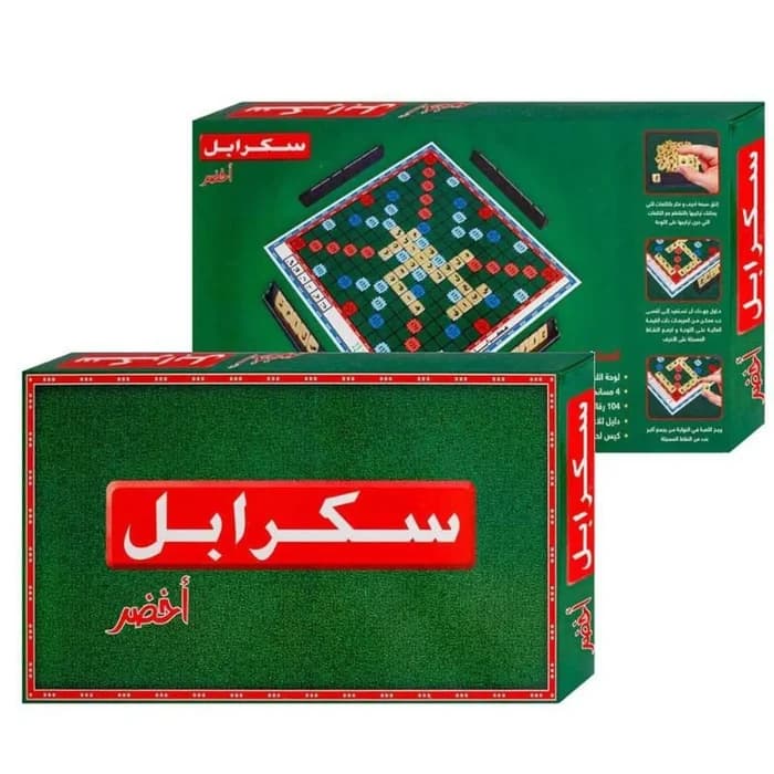 سكرابل أخضر - لعبة الكلمات العائلية