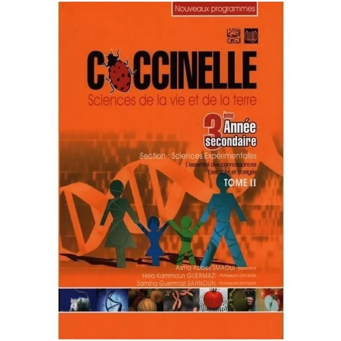 Coccinelle Sciences 3ème Année Secondaire Tome 2