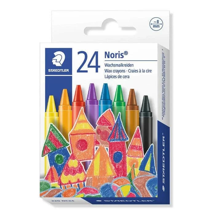 Craies à la Cire Staedtler Noris 24 Couleurs