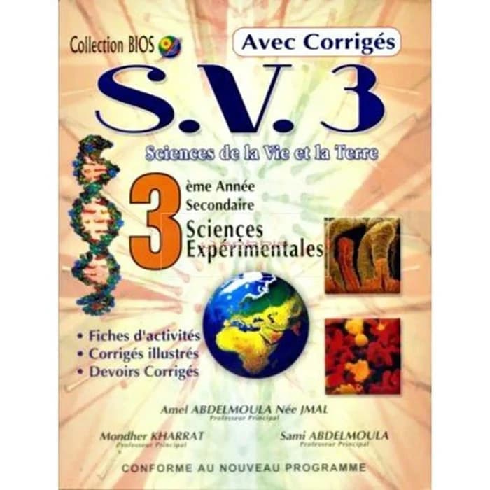 S.V.3 Sciences De La Vie Et De La Terre - 3ème Sciences...