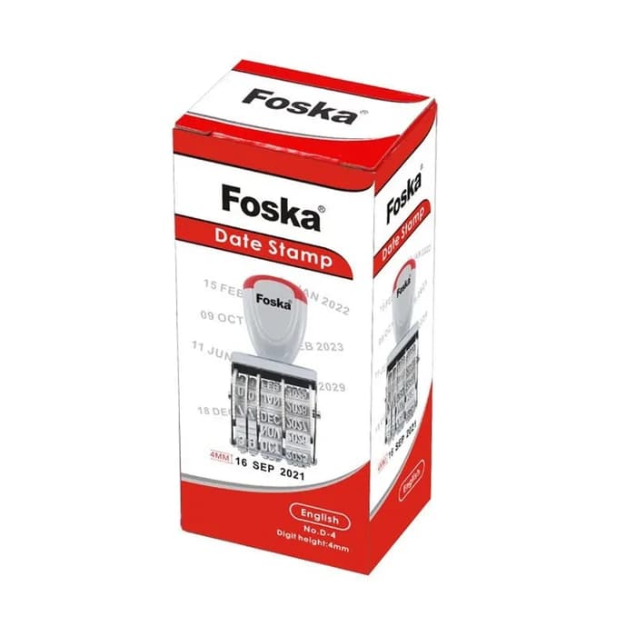 Dateur Foska Date Stamp 4mm