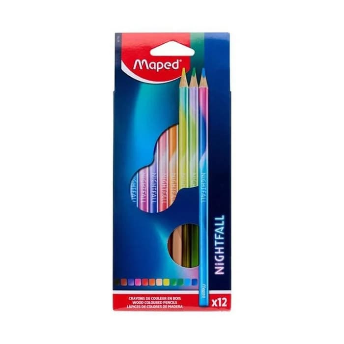 Maped Crayons Couleur Nightfall X12