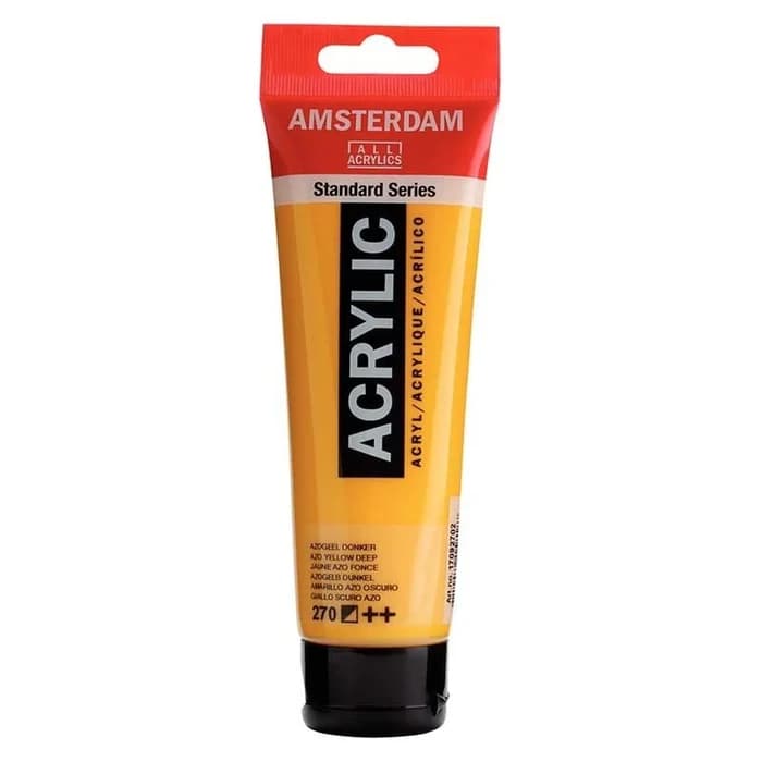 Acrylique Amsterdam 120 ml - Jaune Azo Foncé