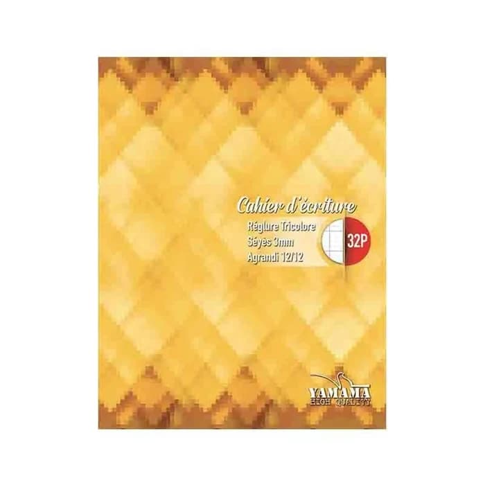 Cahier D'écriture 3mm 32P Yamama