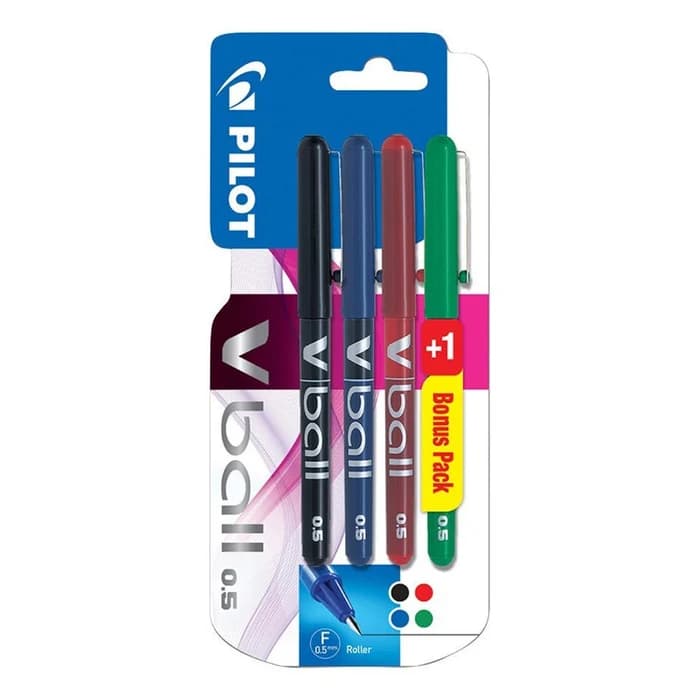 STYLO 3+1V-BALL 0.5 PILOT