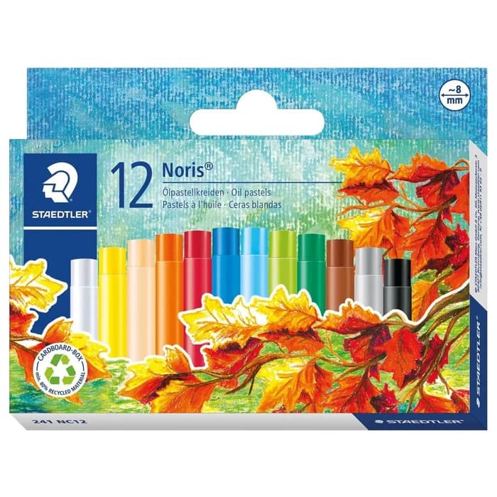 STAEDTLER Noris Club Pastels À L'huile - Lot De 12