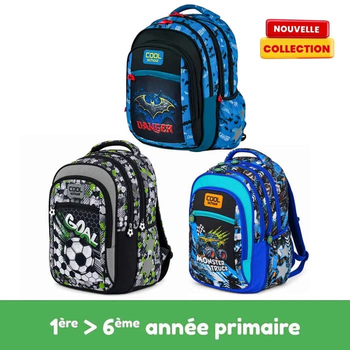 Sac à Dos 2en1 Cool School - Nouvelle Collection