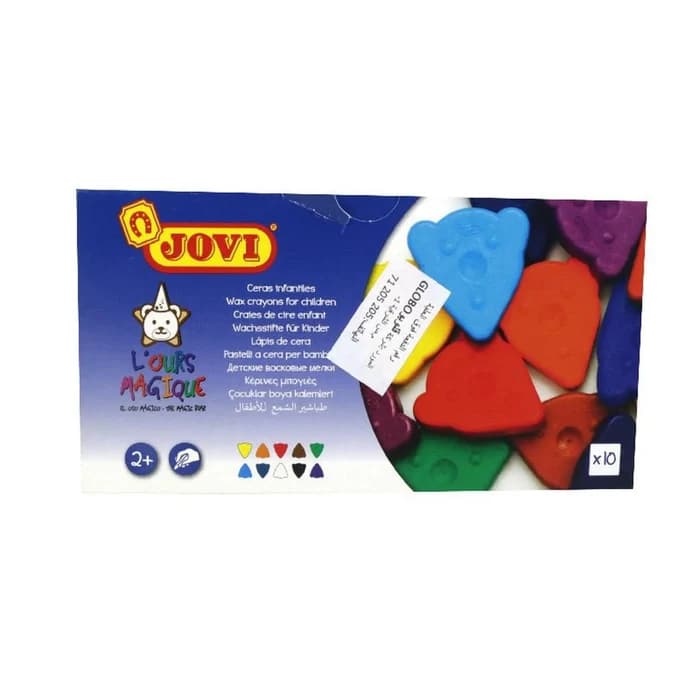 JOVI BOITE 10 PASTEL OURS MAGIQUE