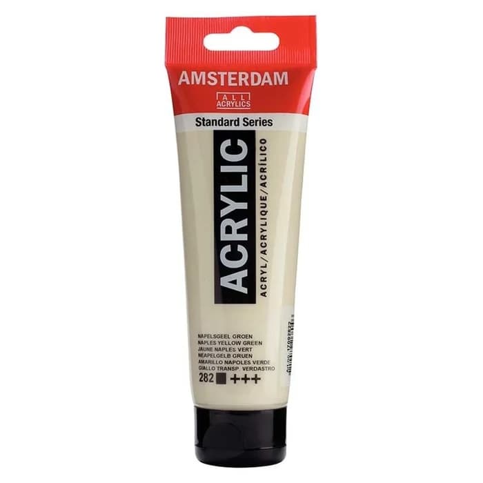 Amsterdam Peinture Acrylique 120ml Jaune Naples Vert
