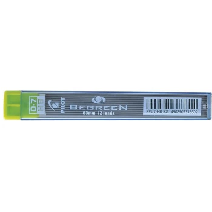 Mines de 12 PPL -HB - Begreen - 0.7 mm - Recharges - Pilot