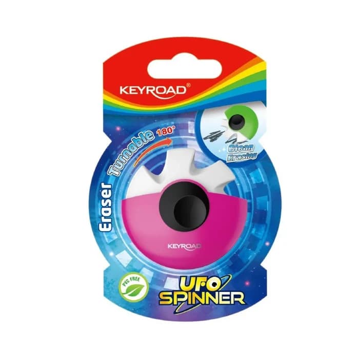 Gomme UFO Spinner KEYROAD Rotative 180°