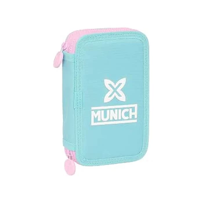 Trousse Plate Munich 28 Pièces — Bleu & Rose