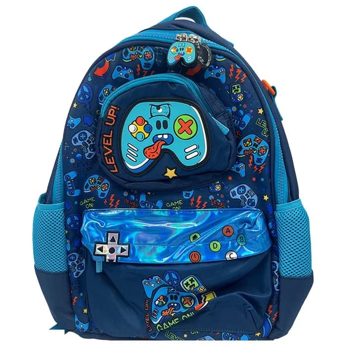 Sac À Dos Gamer "Level Up!" – Design Joystick Brillant