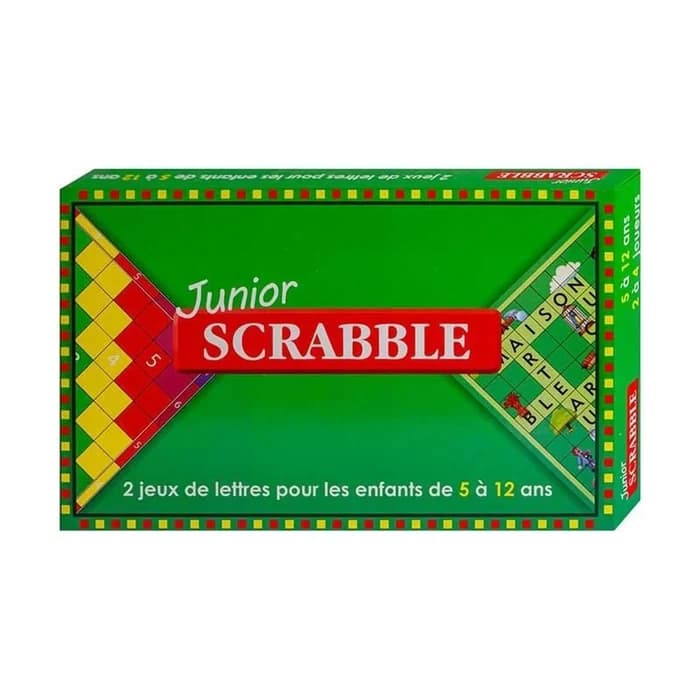 Scrabble Junior Français - Jeu De Lettres 5-12 Ans