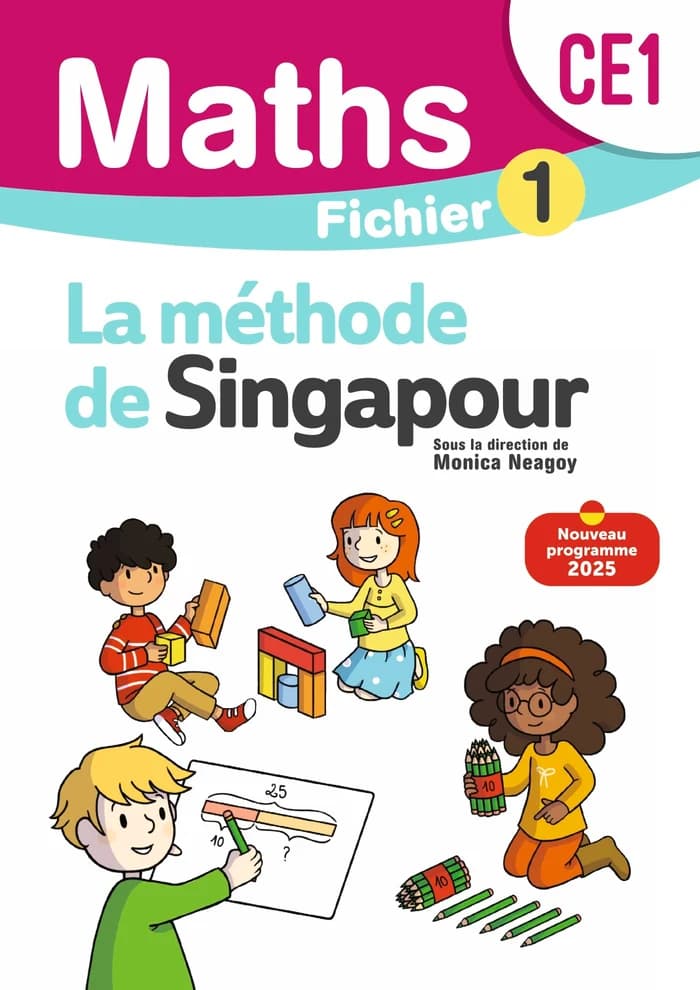 Méthode de Singapour - Fichier de Mathématiques CE1