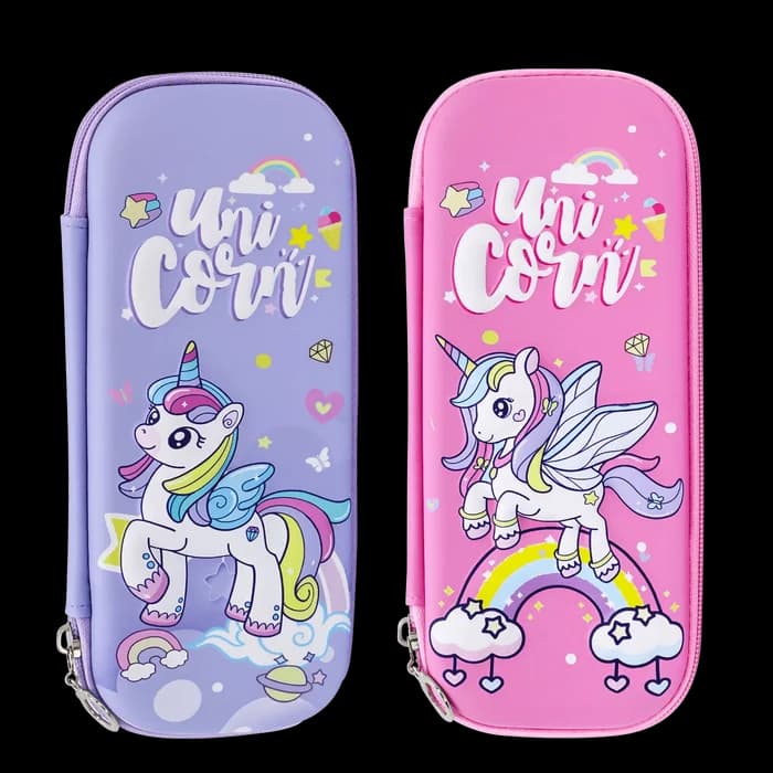 Trousse Licorne Rigide – Unicorn Girl