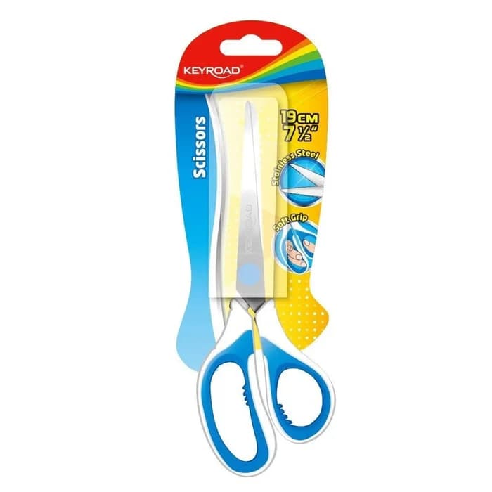 Ciseaux Soft Grip 19cm KEYROAD