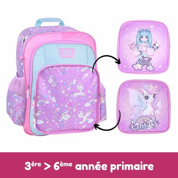Sac à Dos 3 Faces - 3ème > 6ème année primaire
