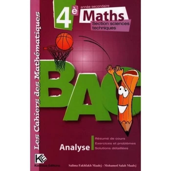 Analyse Maths 4ème Section Sciences Techniques