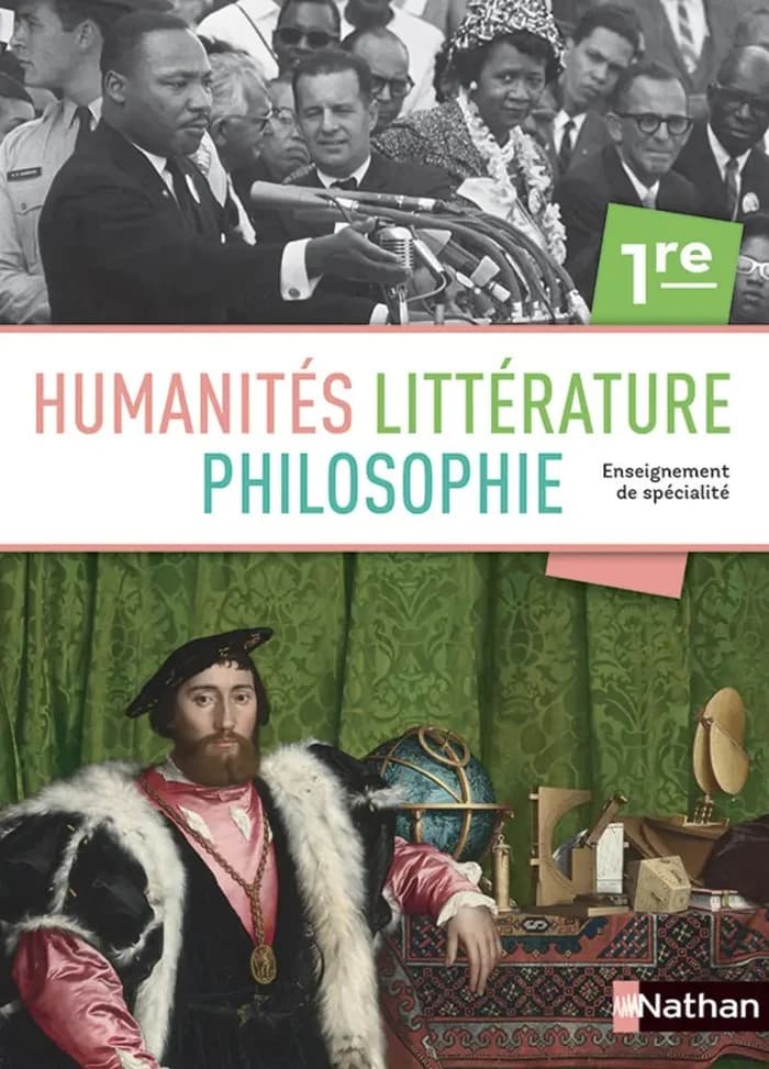 Nathan - Humanités, Littérature et Philosophie 1re — Manuel de spécialité
