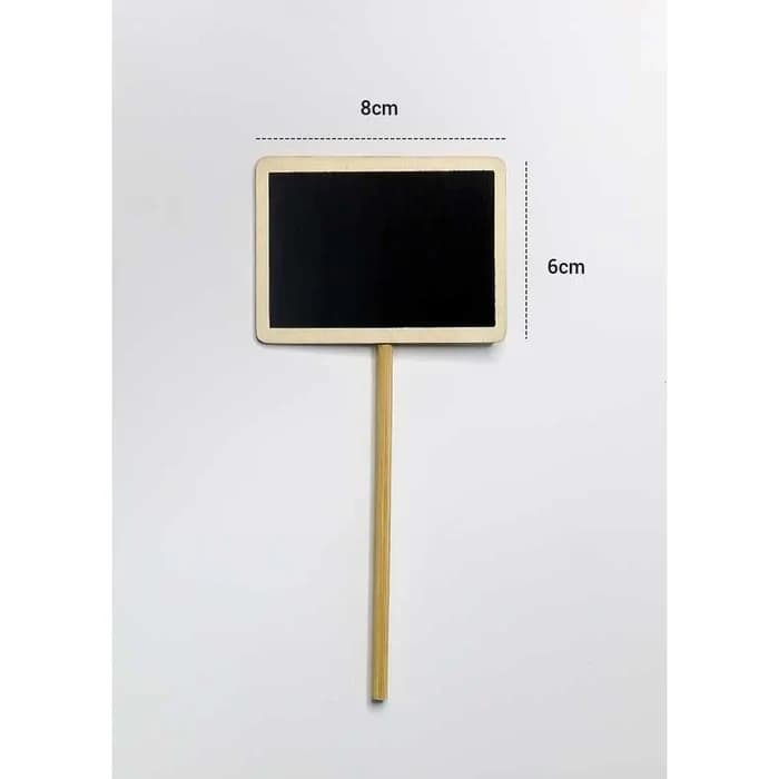 Sachet De 5 Support En Bois 6 X 8 Cm