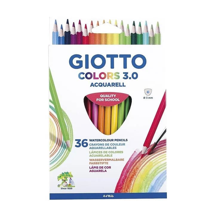 Crayons Aquarelle Giotto Colors 3.0 - 36 Couleurs