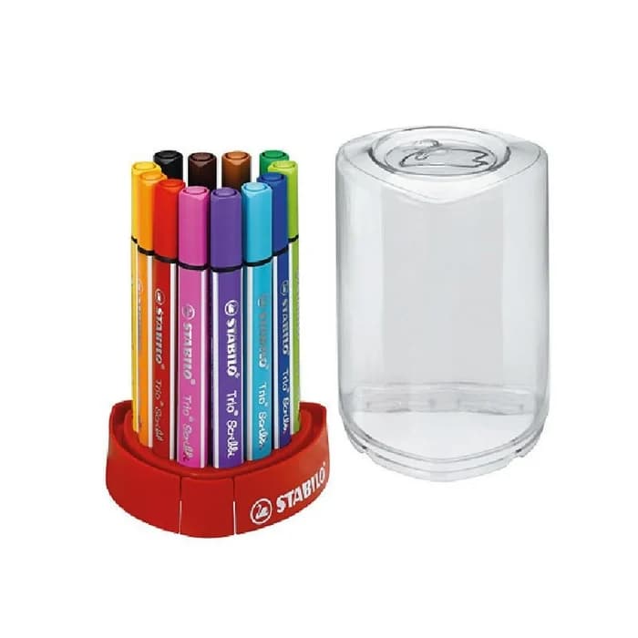 Stabilo Trio Scribbi Set Bureau 12 Feutres