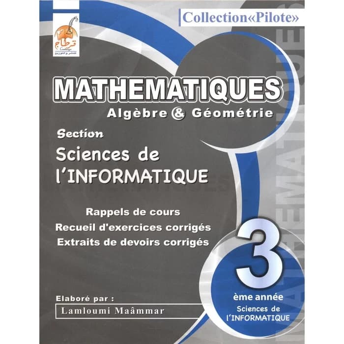 Mathématiques 3ème Informatique - Collection Pilote