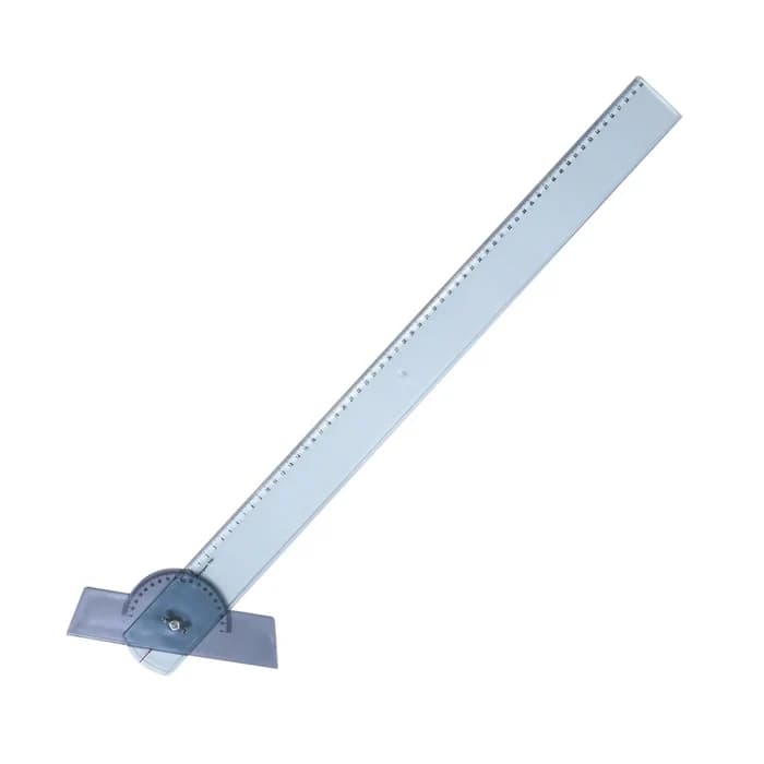Équerre rapporteur réglable – Règle graduée 30 cm pour dessin technique et architecture