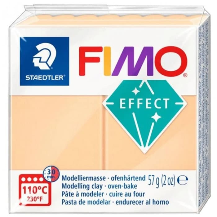 Pâte Fimo Effect Orange pastel 405 - 57 gr