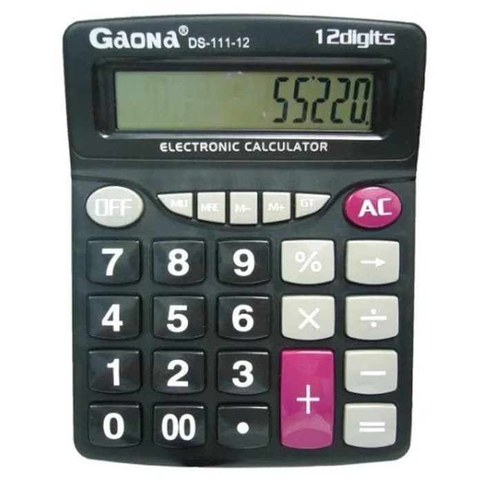 Calculatrice Gaona 12 Chiffres DS-111-12