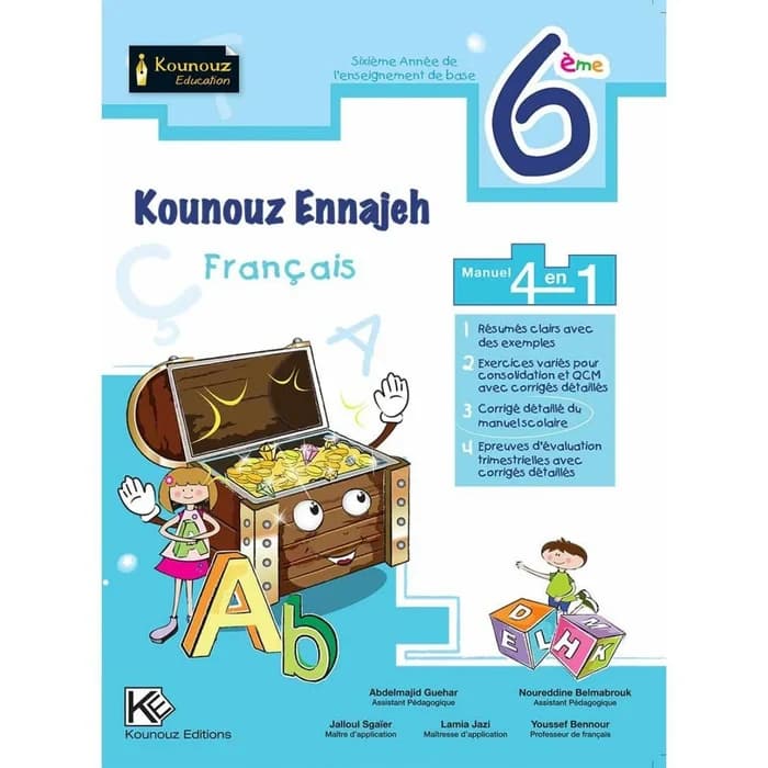 Kounouz Ennajeh - Français - 6ème Année