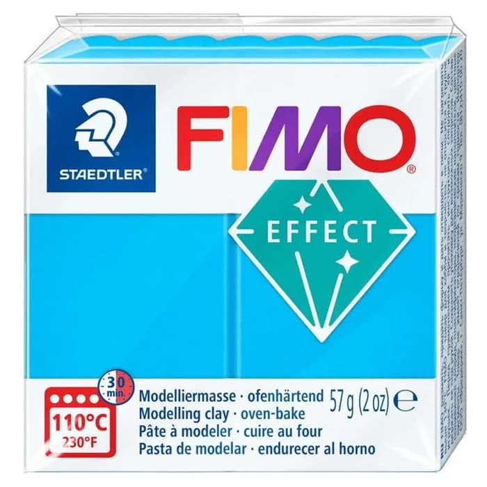 Fimo Effect Translucide - Bleu 8020-374 - 57 g