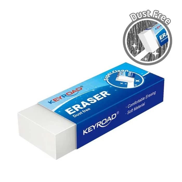 Gomme KEYROAD Eraser Dust Free PVC