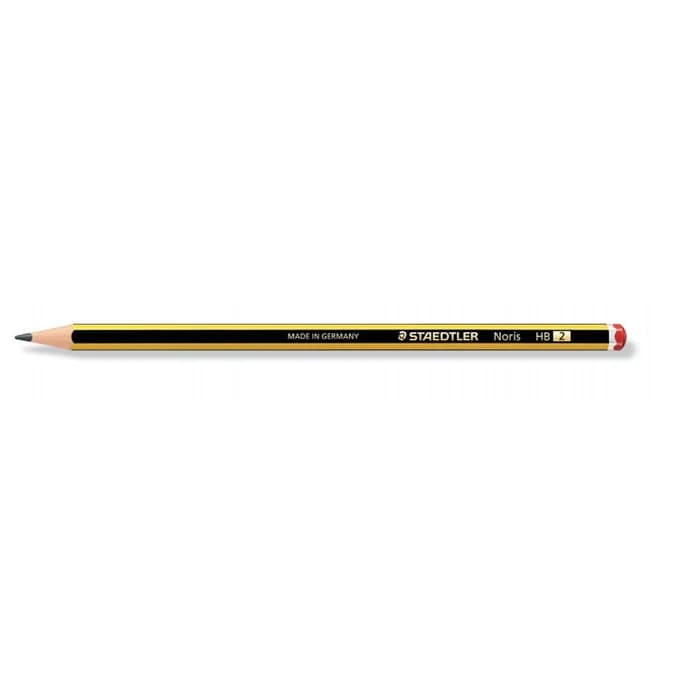 CRAYON GRAPHITE STAEDTLER NORIS HB 0,1,2,3,4 / NOIR