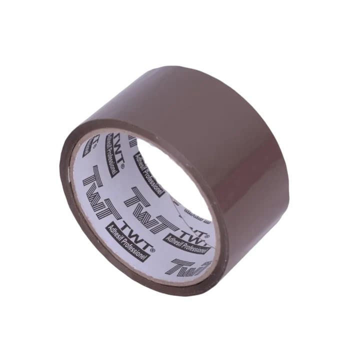 TWT - Scotch Adhésif Marron 48mm × 40m