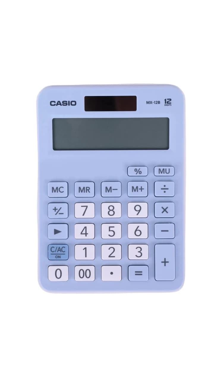 Calculatrice de Bureau Casio MX-12B - 12 Chiffres