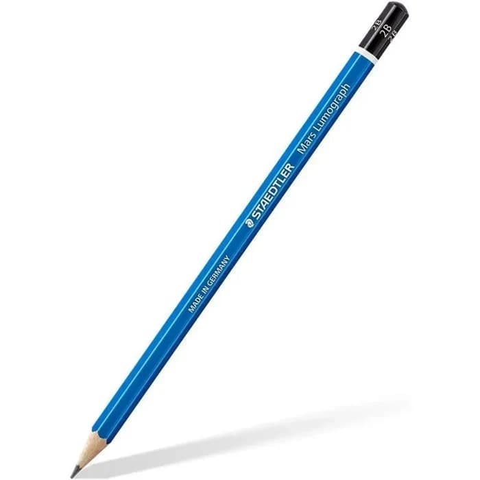 CRAYON GRAPHITE MARS 100-2,3,4,5,6,7,8 B STAEDTLER
