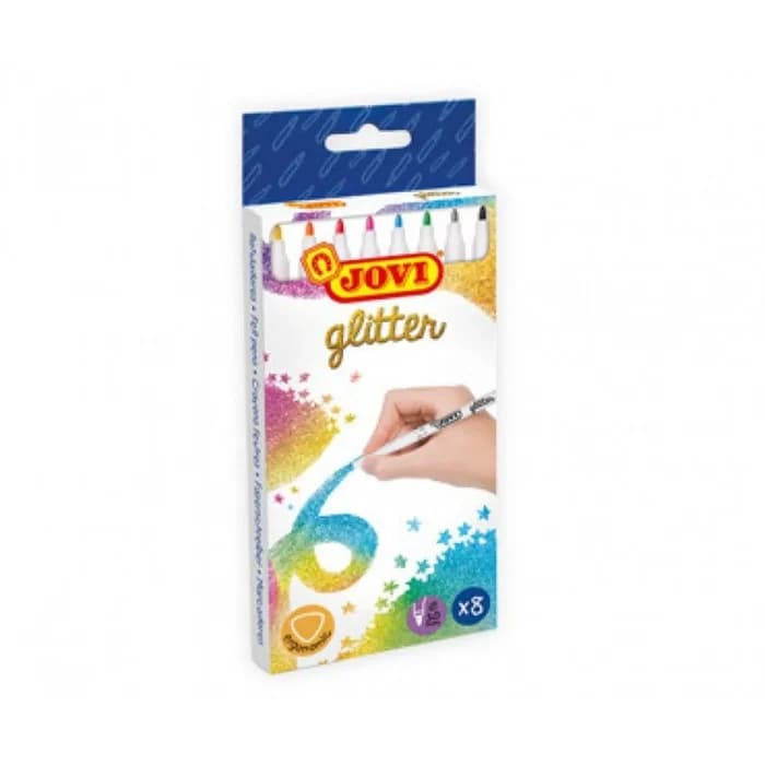 JOVI Feutres Glitter X8