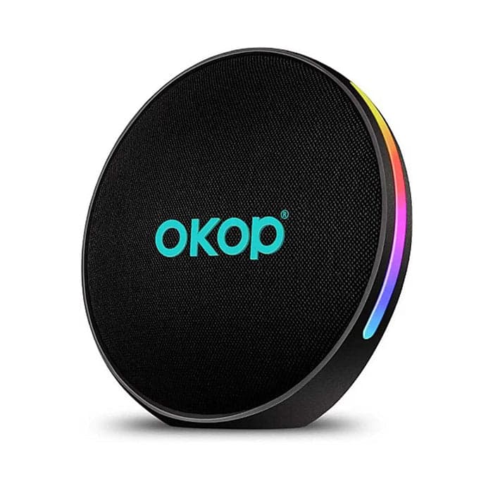 OKOP KP-821 - Haut-parleur Bluetooth Compact avec LED