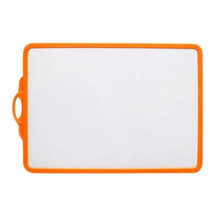 Kit Ardoise Double Face Blanche Schola Avec Marqueur