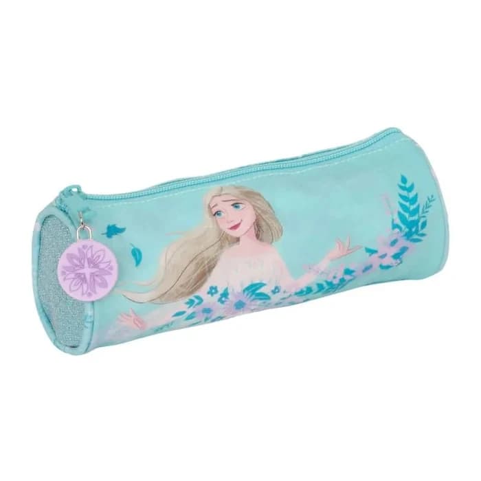 Trousse Ronde Safta Frozen — Elsa Bleu & Violet