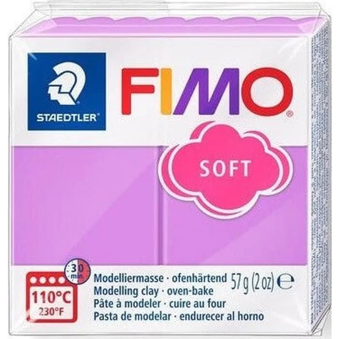 Pâte Fimo soft lavande 62 - 57 gr