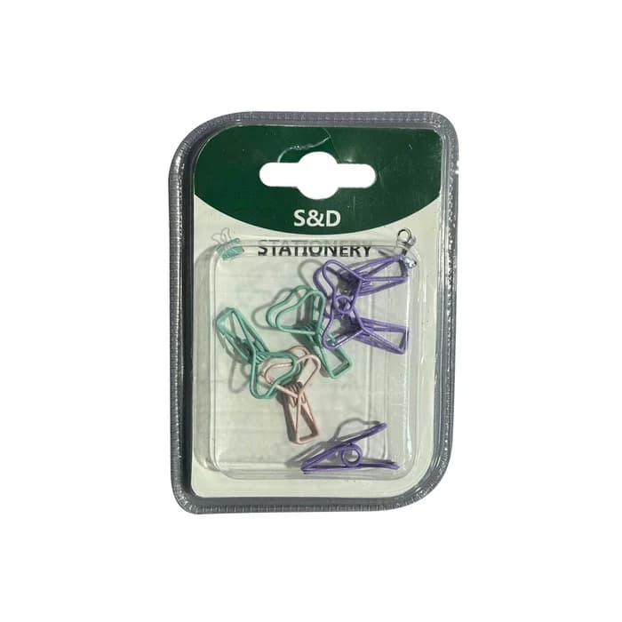 Blister PINCE PAPIER FANTAISIE