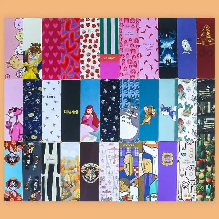 Marque-pages Assortis Designs Variés