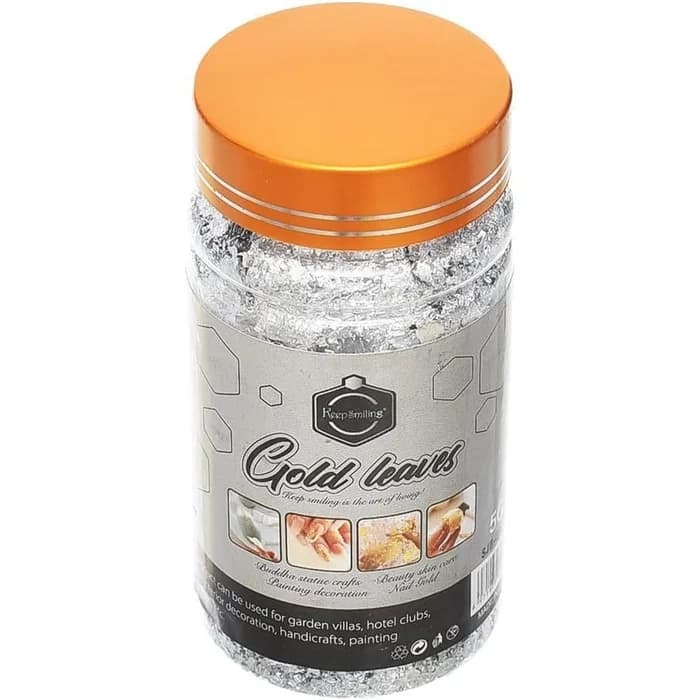 Feuille D'or Silver 5g Keepsmiling - Dorure Décorative
