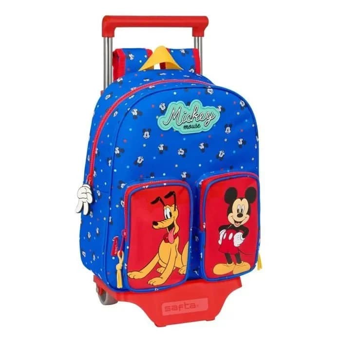 Safta Mickey & Pluto — Cartable à Roulettes Enfant