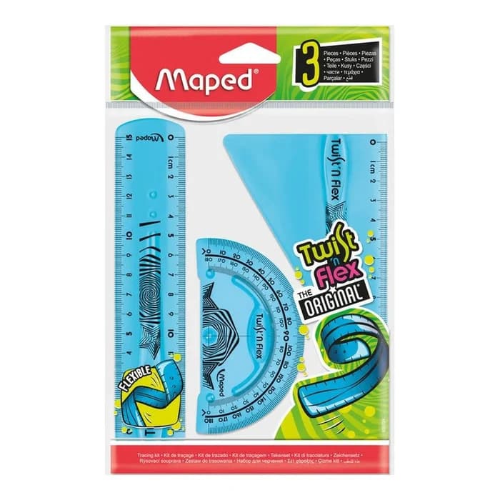 Kit Géométrie Twist'n Flex Mini 3 Pièces MAPED